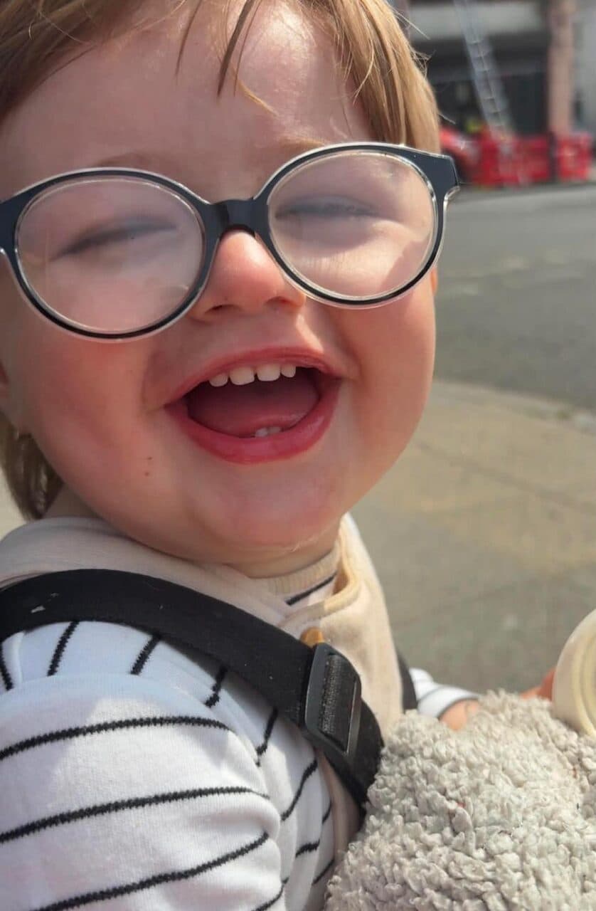 A happy child supported by ProCare