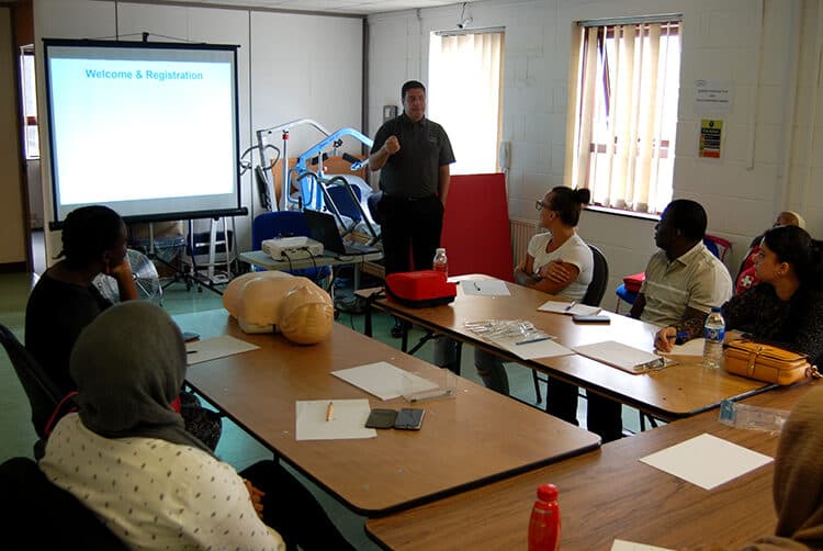ProCare in-house training room